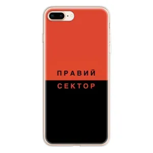 Чохли УПА (Червоно-Чорний) на iPhone 8 Plus (Правий Сектор)