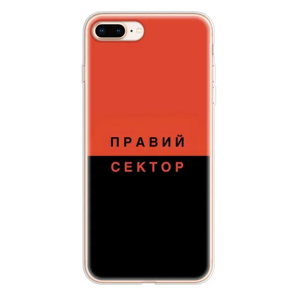 Чохол з малюнком «Правий Сектор» для iPhone 8 Plus Чохол з малюнком «Правий Сектор» для iPhone 8 Plus