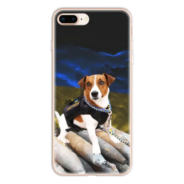 Чохол з малюнком «Пес Патрон» для iPhone 8 Plus Чохол з малюнком «Пес Патрон» для iPhone 8 Plus