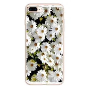 Чехол с ромашками на iPhone 8 Plus (Рамка в ромашках)