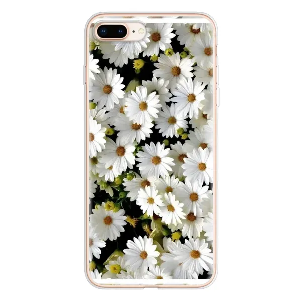 Чехол с рисунком «Рамка в ромашках» для iPhone 8 Plus Чехол с рисунком «Рамка в ромашках» для iPhone 8 Plus