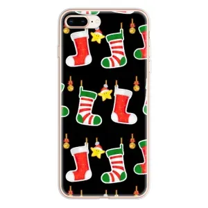 Силиконовый бампер на рождество для iPhone 8 Plus (Рождественские подарки)