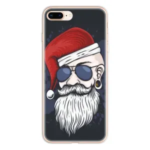 Чехол Санта Клаус для iPhone 8 Plus (Рождественский МЕН)