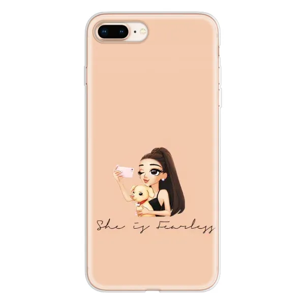 Чехол с рисунком «С собакой» для iPhone 8 Plus Чехол с рисунком «С собакой» для iPhone 8 Plus
