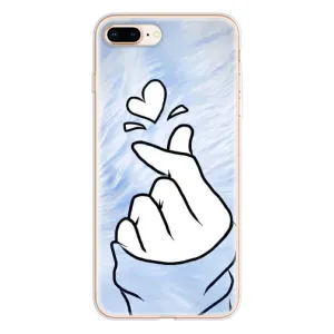 Чохол (Знак сердечка) для iPhone 8 Plus (Серце знак)