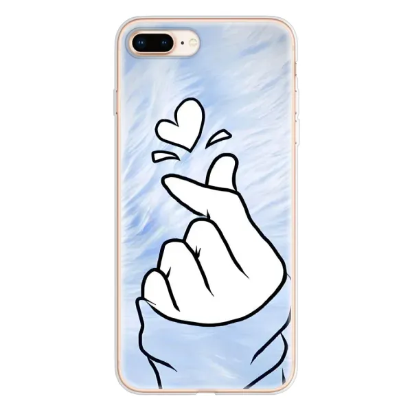 Чехол с рисунком «Сердечка знак» для iPhone 8 Plus Чехол с рисунком «Сердечка знак» для iPhone 8 Plus