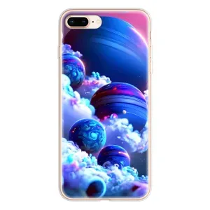 Чохли КОСМОС на iPhone 8 Plus (Сині планети)