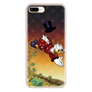 Силіконовий чохол для iPhone 8 Plus (Скрудж Луі Віттон)