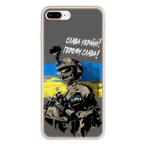 Патріотичний Чохол для iPhone 8 Plus (Слава Україні)