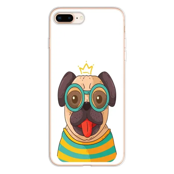 Чехол с рисунком «Собака Король» для iPhone 8 Plus Чехол с рисунком «Собака Король» для iPhone 8 Plus