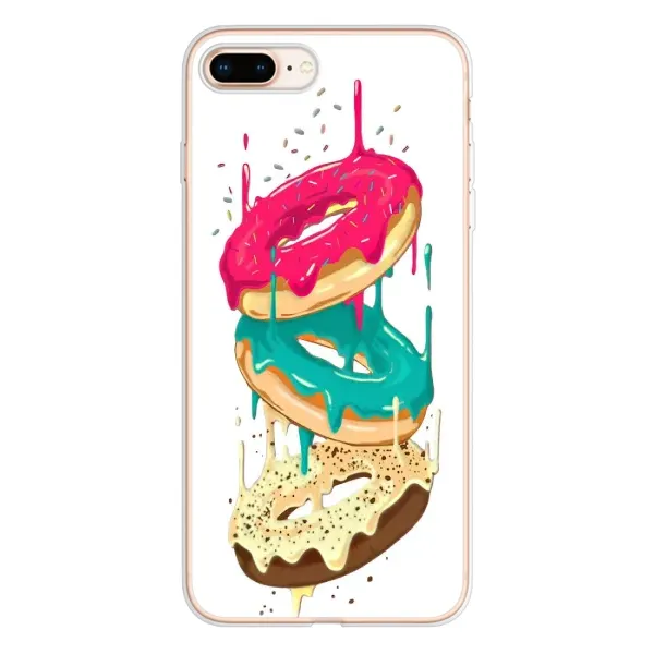 Чехол с рисунком «Сочные пончики» для iPhone 8 Plus Чехол с рисунком «Сочные пончики» для iPhone 8 Plus