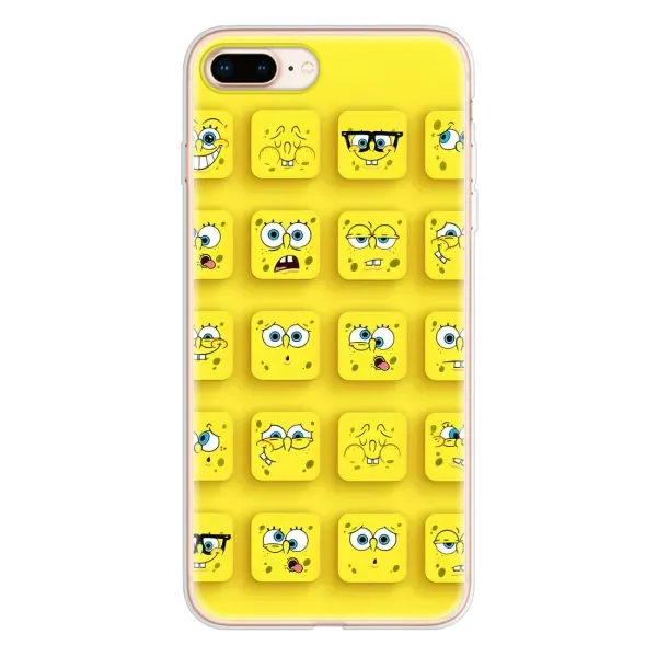 Чехол с рисунком «Спанч-БОБ» для iPhone 8 Plus Чехол с рисунком «Спанч-БОБ» для iPhone 8 Plus