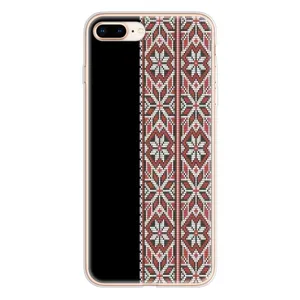 Силіконовый Чохол на iPhone 8 Plus з картинкой Вишиванки (Стильна вишиванка)