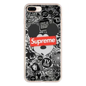 Чехол с рисунком «Supreme Маус» для iPhone 8 Plus