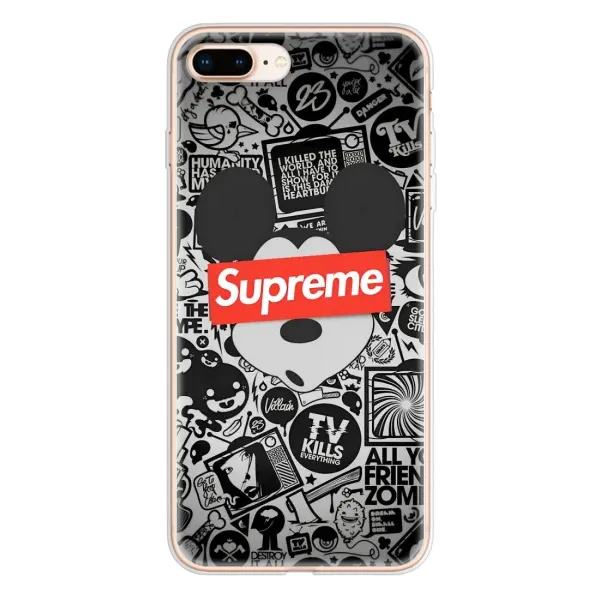 Чехол с рисунком «Supreme Маус» для iPhone 8 Plus Чехол с рисунком «Supreme Маус» для iPhone 8 Plus