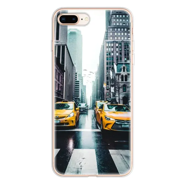 Чехол с рисунком «Такси» для iPhone 8 Plus Чехол с рисунком «Такси» для iPhone 8 Plus
