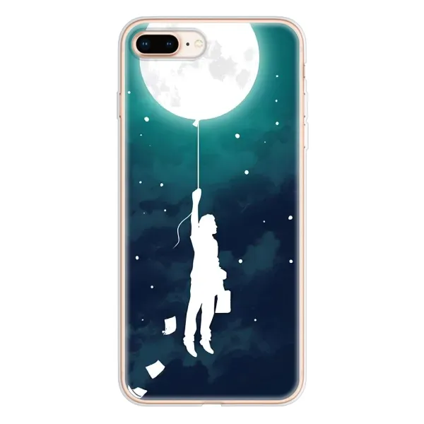 Чохол з малюнком «To The moon» для iPhone 8 Plus Чохол з малюнком «To The moon» для iPhone 8 Plus