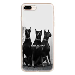 Чохол ДОБЕРМАН для iPhone 8 Plus (Три добермана)