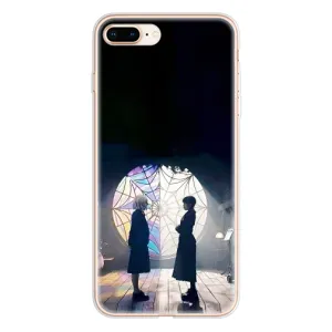 Чохол з картинкою Венсдей на iPhone 8 Plus (Внсдей і Енід)