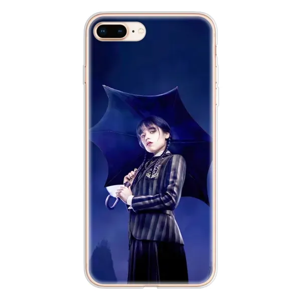 Чехол с рисунком «Уэнсдей с зонтом» для iPhone 8 Plus Чехол с рисунком «Уэнсдей с зонтом» для iPhone 8 Plus
