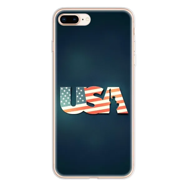 Чохол з малюнком «USA» для iPhone 8 Plus Чохол з малюнком «USA» для iPhone 8 Plus