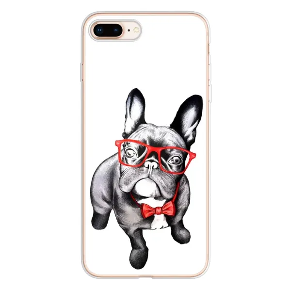 Чехол с рисунком «В очках» для iPhone 8 Plus Чехол с рисунком «В очках» для iPhone 8 Plus
