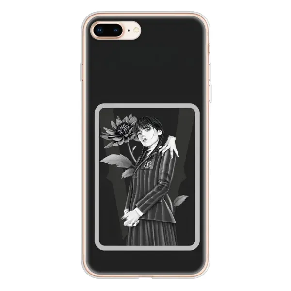 Чехол с рисунком «Венсдей картина» для iPhone 8 Plus Чехол с рисунком «Венсдей картина» для iPhone 8 Plus
