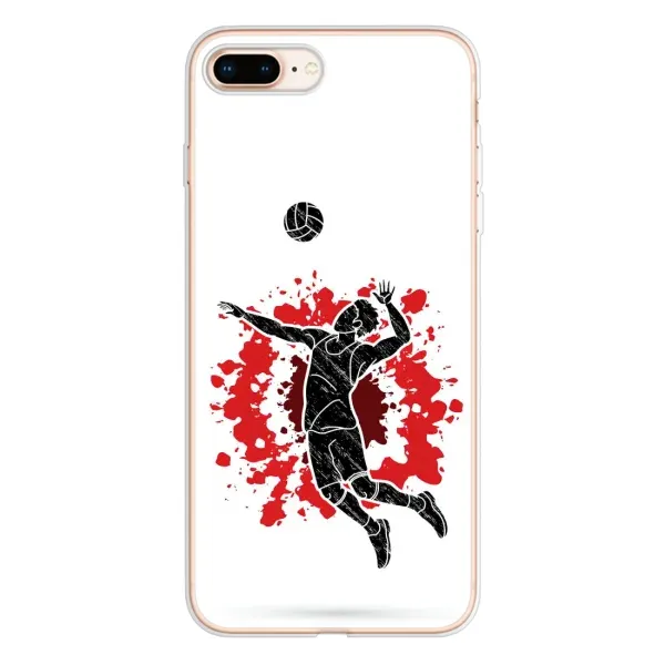 Чехол с рисунком «Волейболист» для iPhone 8 Plus Чехол с рисунком «Волейболист» для iPhone 8 Plus