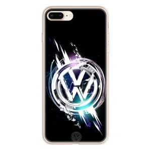 Чехол "Фольксваген" для iPhone 8 Plus (Volkswagen на черном)