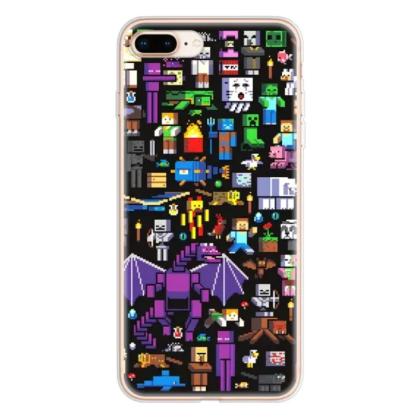 Чохол з малюнком «Усі персонажі» для iPhone 8 Plus
