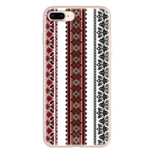 Силіконовый Чохол на iPhone 8 Plus з картинкой Вишиванки (Вишиваночки)