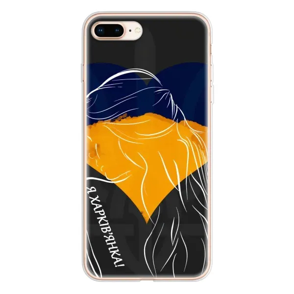 Чехол с рисунком «Я Харьковчанка» для iPhone 8 Plus Чехол с рисунком «Я Харьковчанка» для iPhone 8 Plus