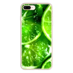 Чохол з зображенням смачної їжі для iPhone 8 Plus (Яскравий Лайм)