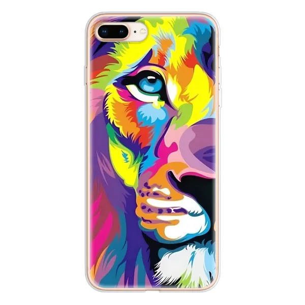 Чохол з малюнком «Яскравий Лев» для iPhone 8 Plus Чохол з малюнком «Яскравий Лев» для iPhone 8 Plus