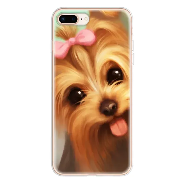 Чехол с рисунком «Йоршенский терьер» для iPhone 8 Plus Чехол с рисунком «Йоршенский терьер» для iPhone 8 Plus