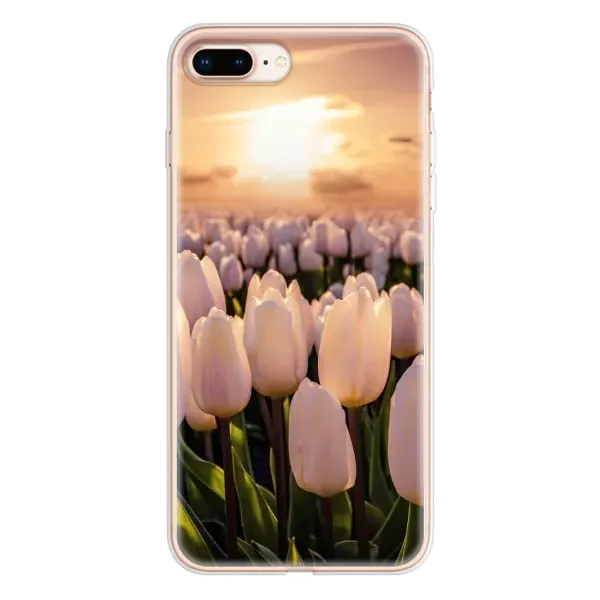 Чехол с рисунком «Закат с цветами» для iPhone 8 Plus Чехол с рисунком «Закат с цветами» для iPhone 8 Plus