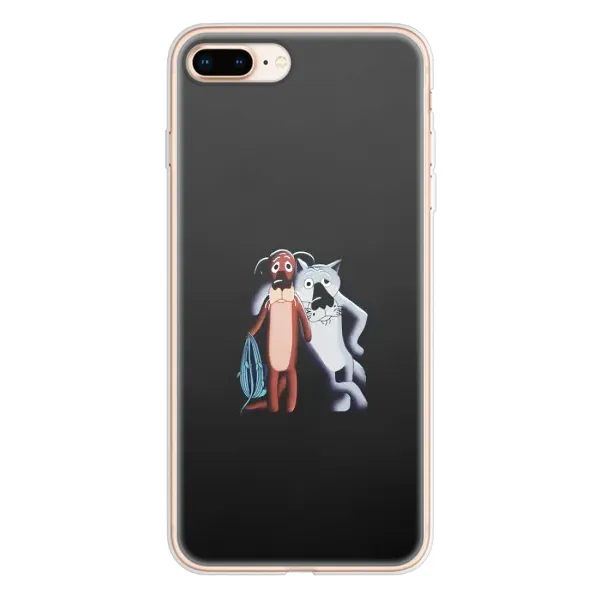 Чехол с рисунком «Шо, опять» для iPhone 8 Plus