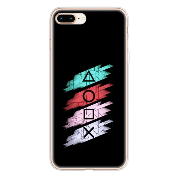 Чехол с рисунком «Значки Sony» для iPhone 8 Plus