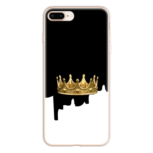 Чехол с рисунком «Золотая корона» для iPhone 8 Plus Чехол с рисунком «Золотая корона» для iPhone 8 Plus