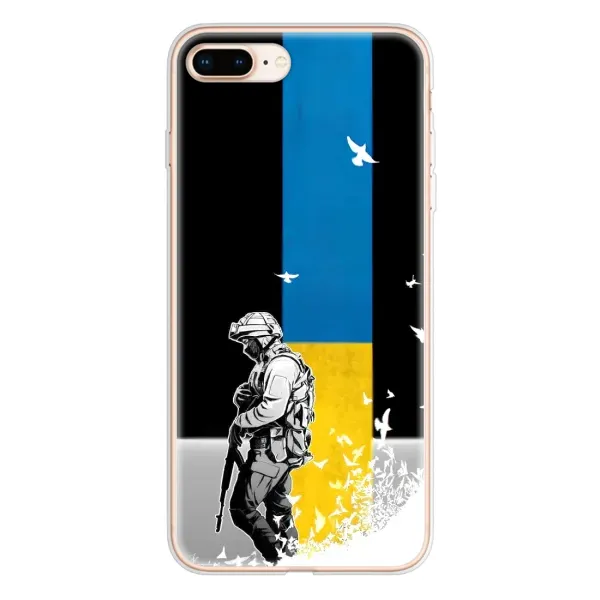 Чехол с рисунком «ЗСУ» для iPhone 8 Plus