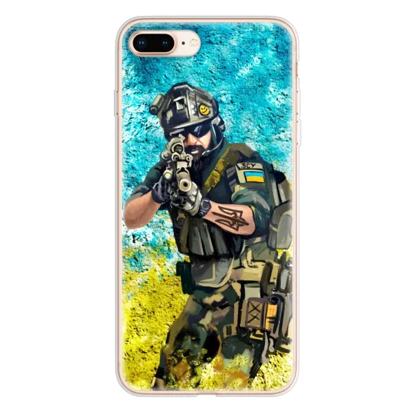 Чохол з малюнком «ЗСУ ВОЇН» для iPhone 8 Plus Чохол з малюнком «ЗСУ ВОЇН» для iPhone 8 Plus