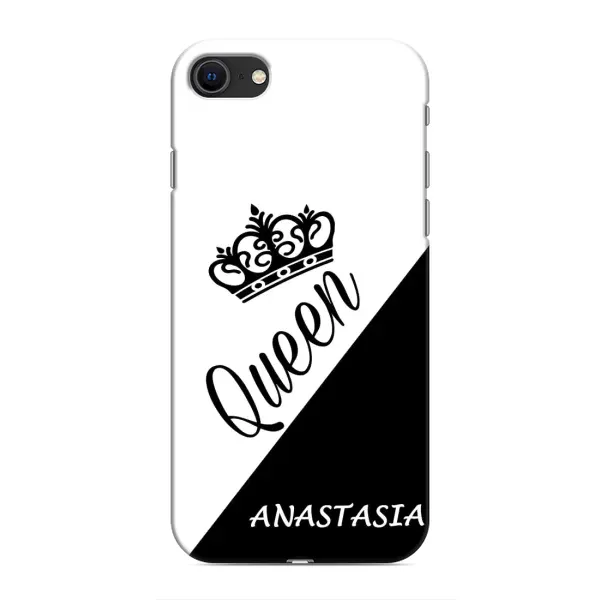 Чехол с рисунком «ANASTASIYA» для iPhone SE (2020)