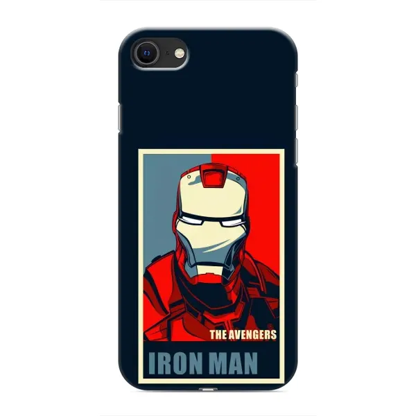 Чехол с рисунком «Art Iron man» для iPhone SE (2020) Чехол с рисунком «Art Iron man» для iPhone SE (2020)