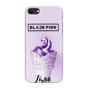 Чехлы с картинкой для iPhone SE (2020) (BLACKPINK lisa)
