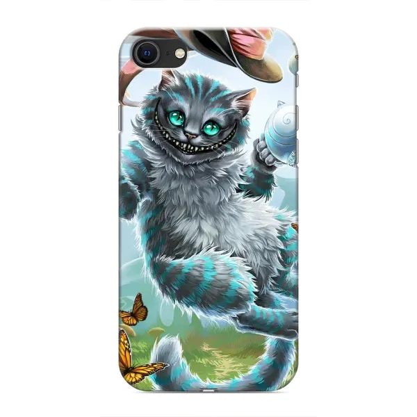 Чехол с рисунком «Чеширский КОТИК» для iPhone SE (2020) Чехол с рисунком «Чеширский КОТИК» для iPhone SE (2020)