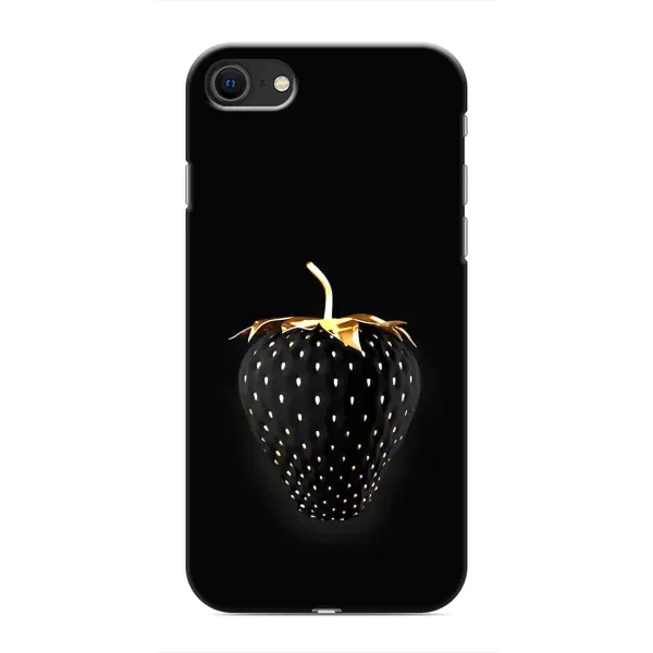 Чехол с рисунком «Чёрная клубника» для iPhone SE (2020) Чехол с рисунком «Чёрная клубника» для iPhone SE (2020)