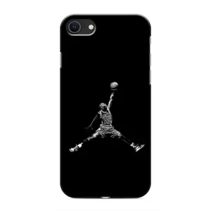 Силіконовый Чохол Nike Air Jordan на Айфон SE (2020) (Джордан)