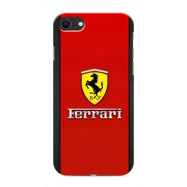 Чехол с рисунком «Ferrari Logo» для iPhone SE (2020) Чехол с рисунком «Ferrari Logo» для iPhone SE (2020)