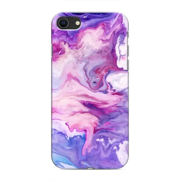 Чехол с рисунком «Фиолетовый мрамор» для iPhone SE (2020) Чехол с рисунком «Фиолетовый мрамор» для iPhone SE (2020)