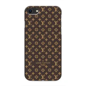 Чохол Стиль Louis Vuitton на iPhone SE (2020) (Фон Луі Віттон)